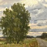 Берёза у реки