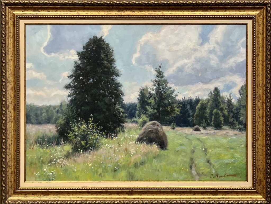 К сенокосу, в раме