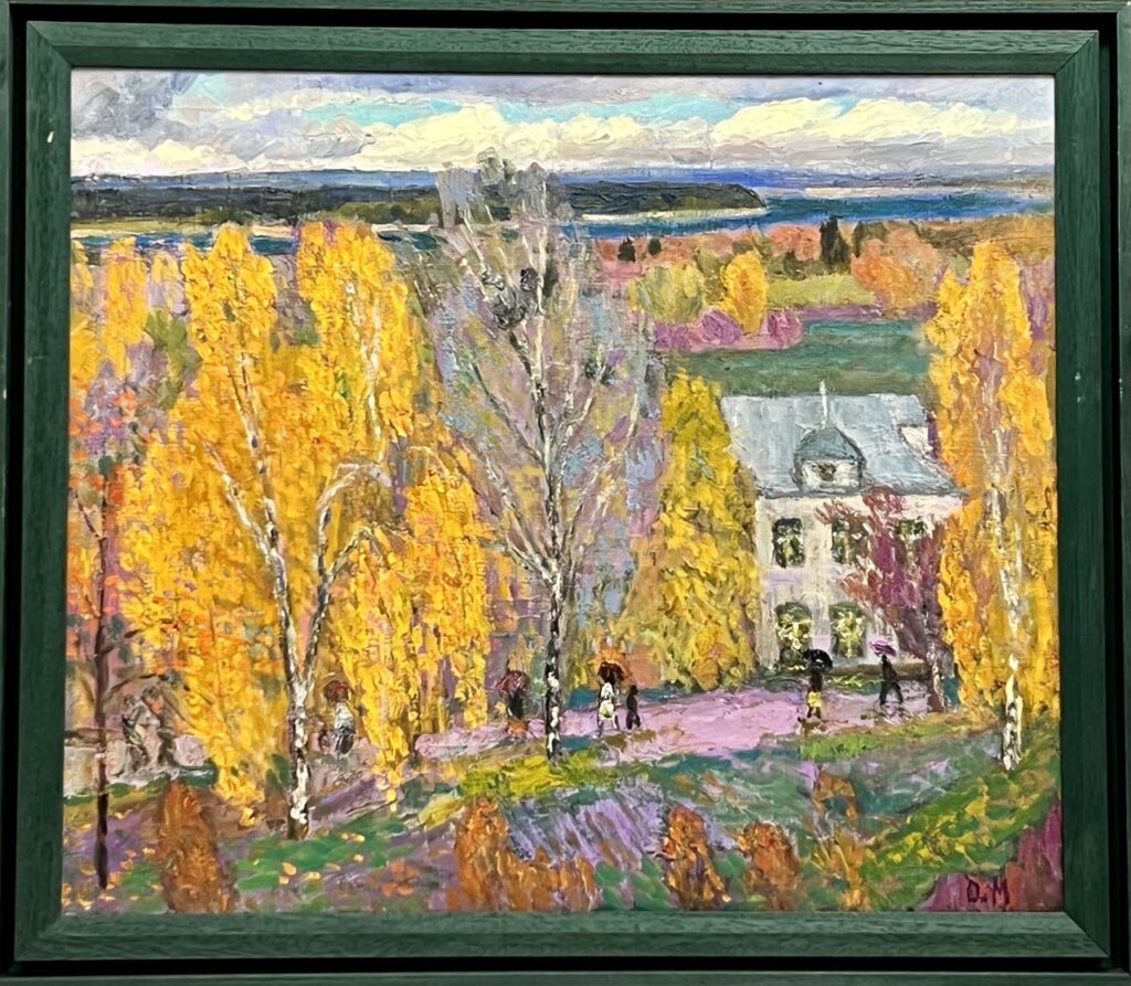 Осень, в раме