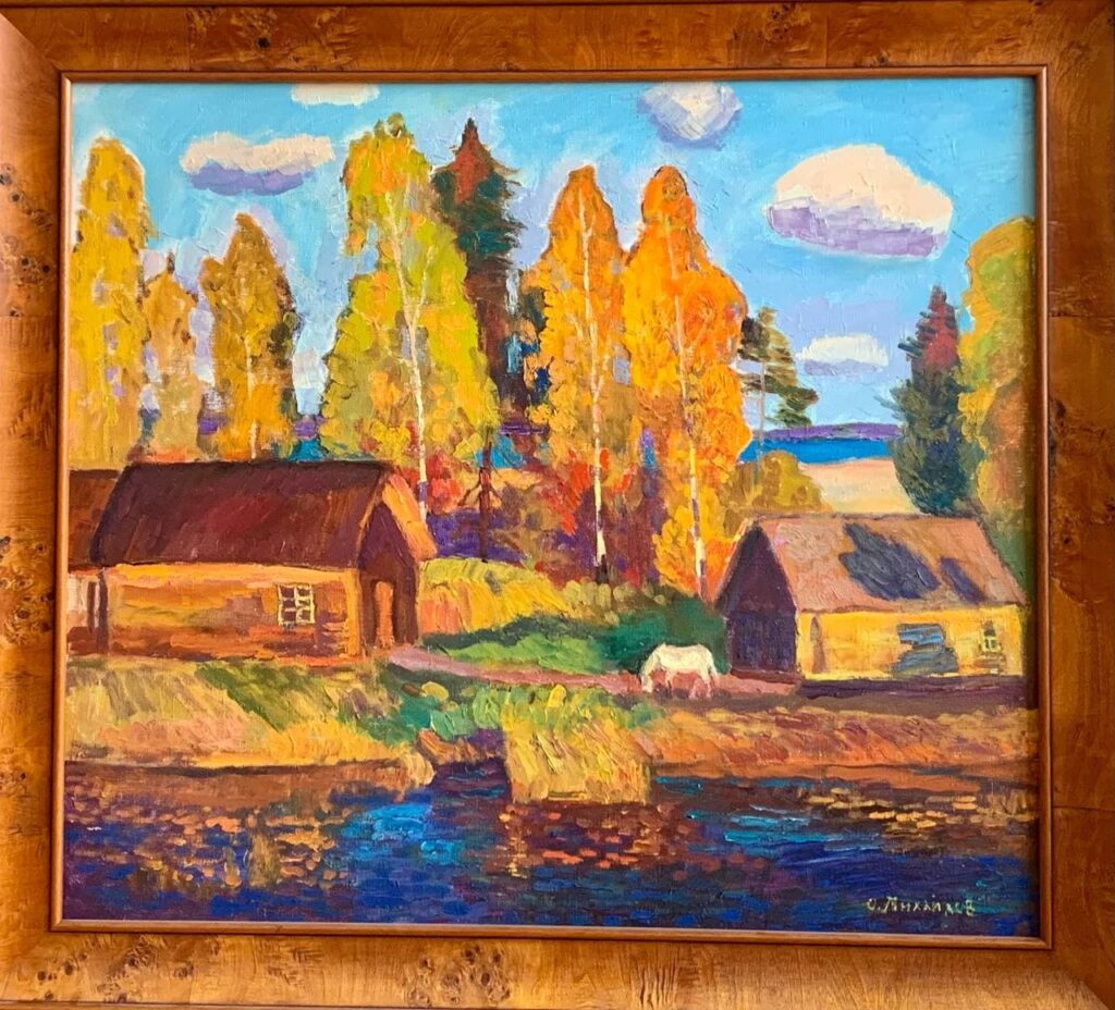 Осень, в раме