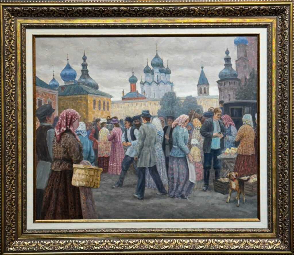 В старом Ростове Великом, в раме