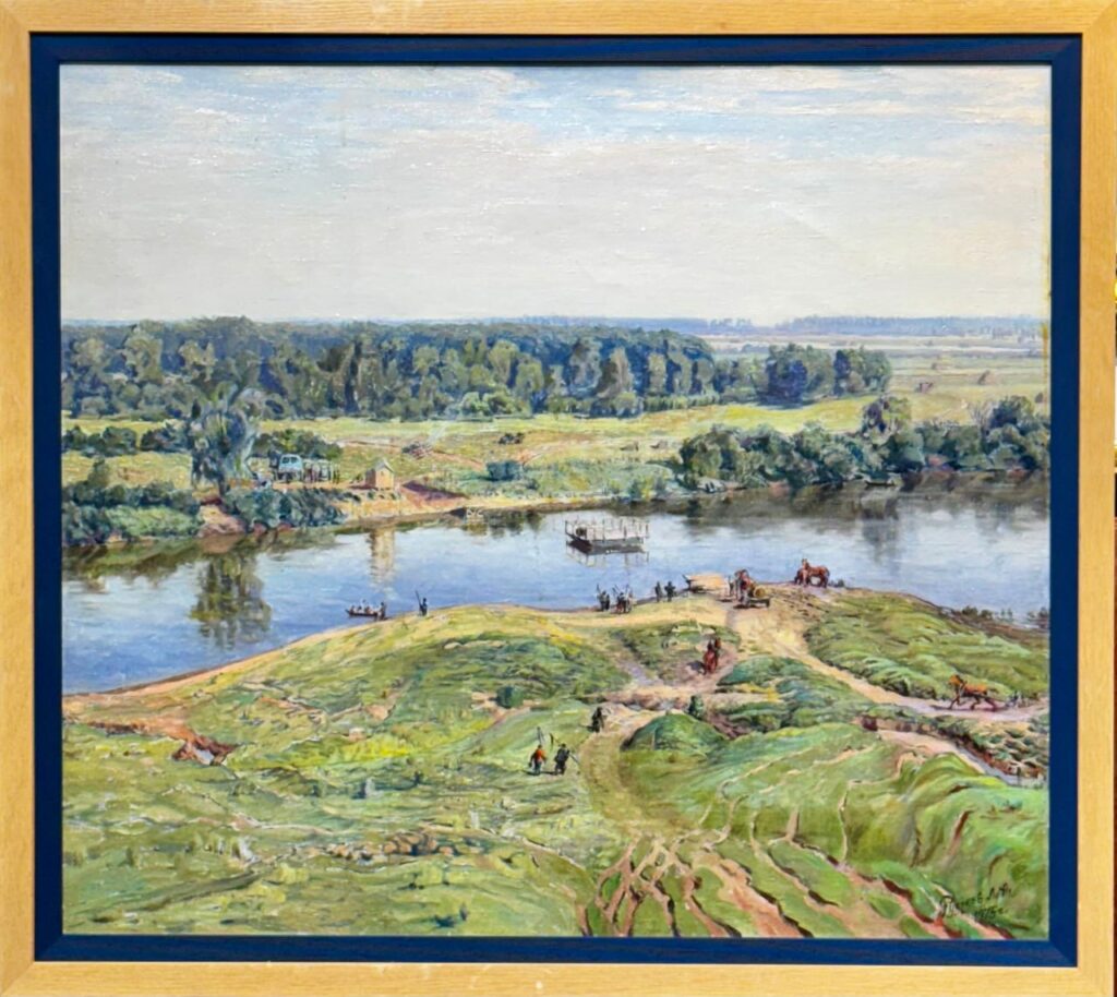 Сенокос, в раме