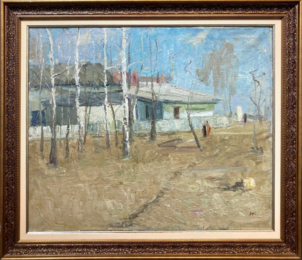 Полдень, в раме