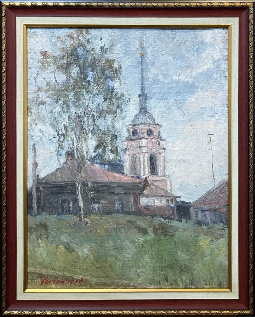 Пейзаж, в раме