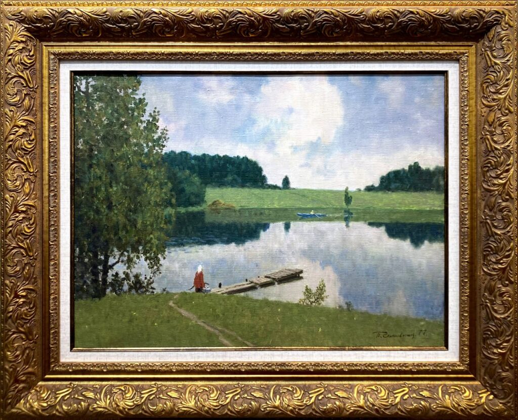 Тишина. После грозы, в раме