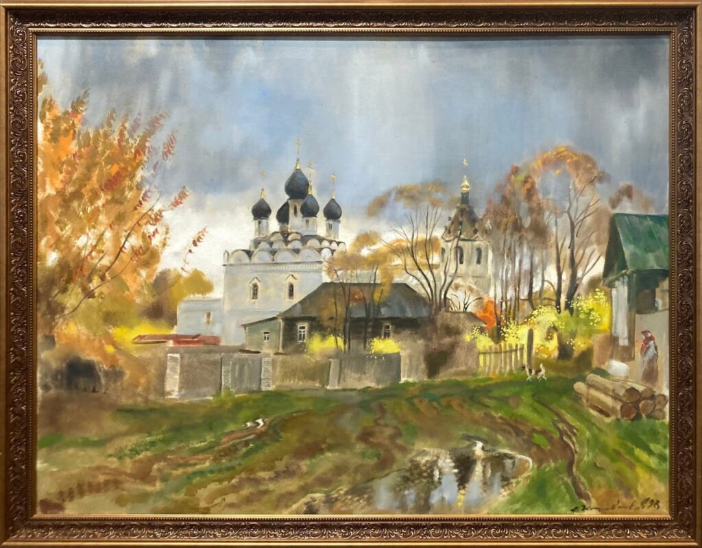 Стретенская церковь, в раме