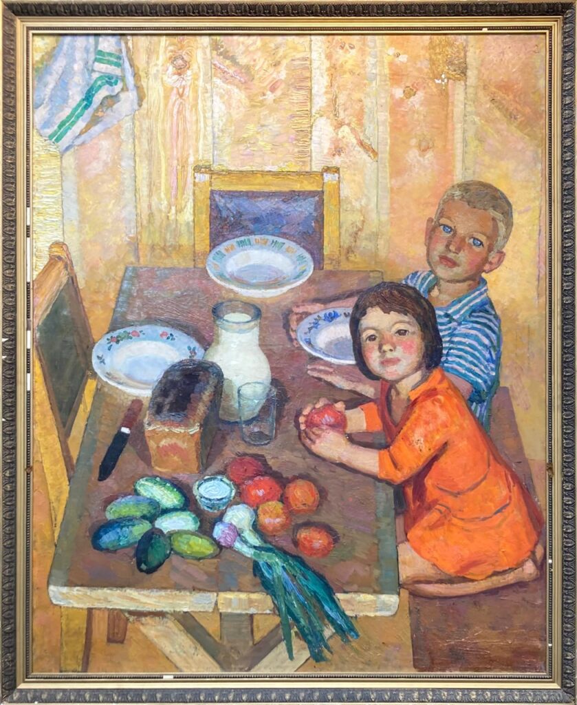Дети, в раме