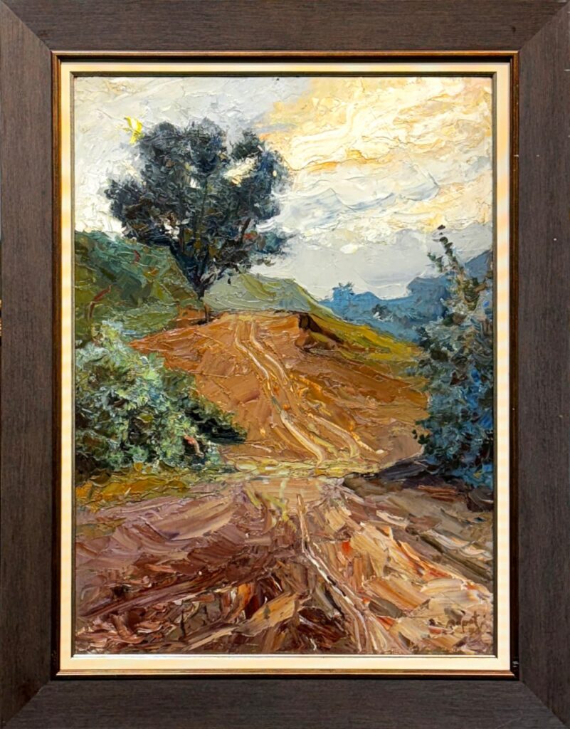 Дорого на Комбарку, в раме