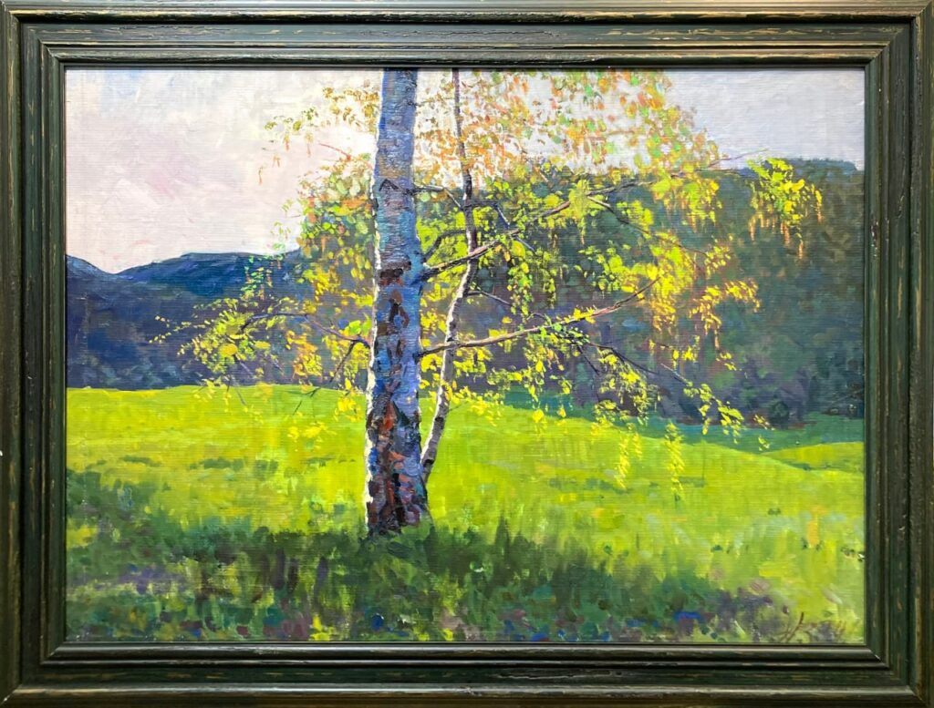 Весеннее настроение, в раме