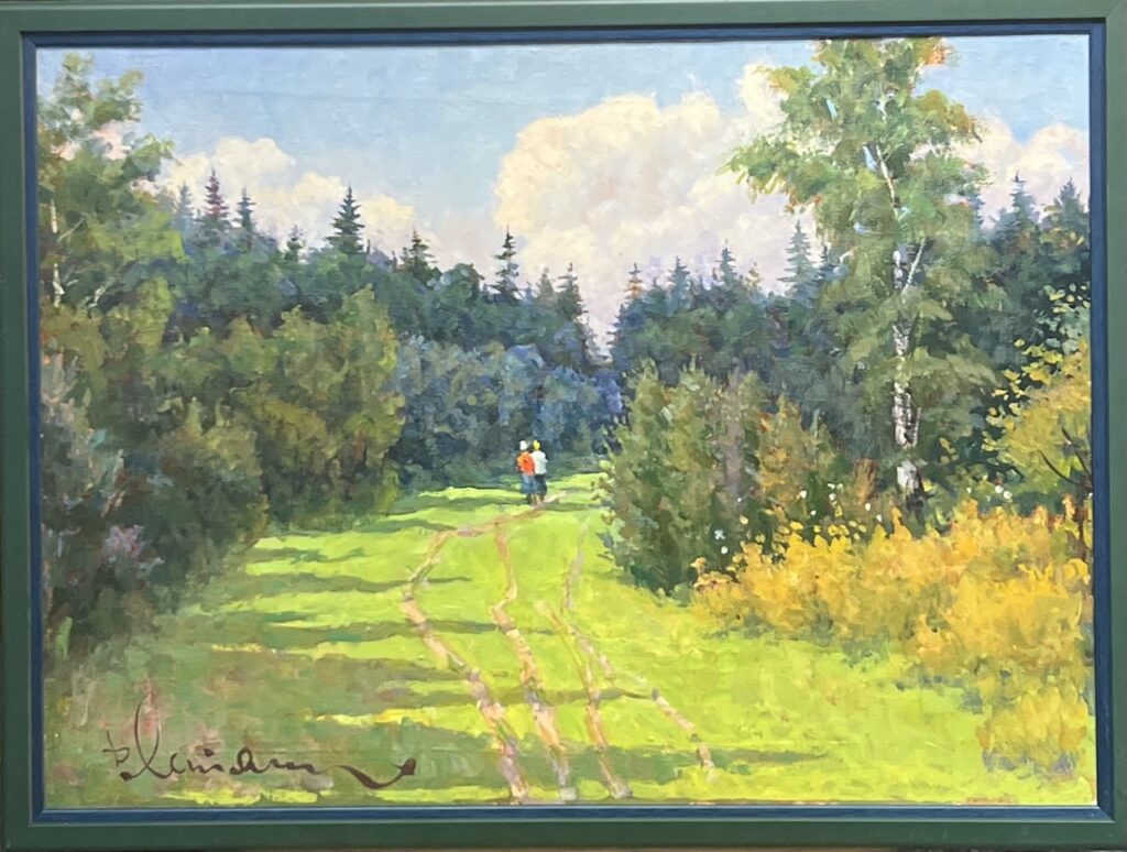 В Подмосковье, в раме