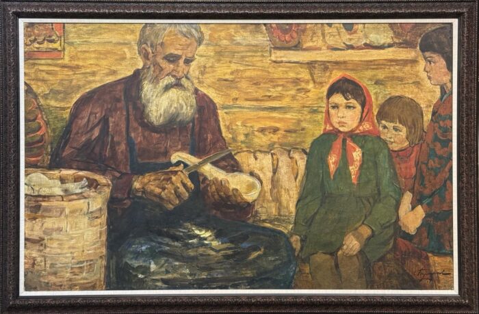 Ложкарь, в раме